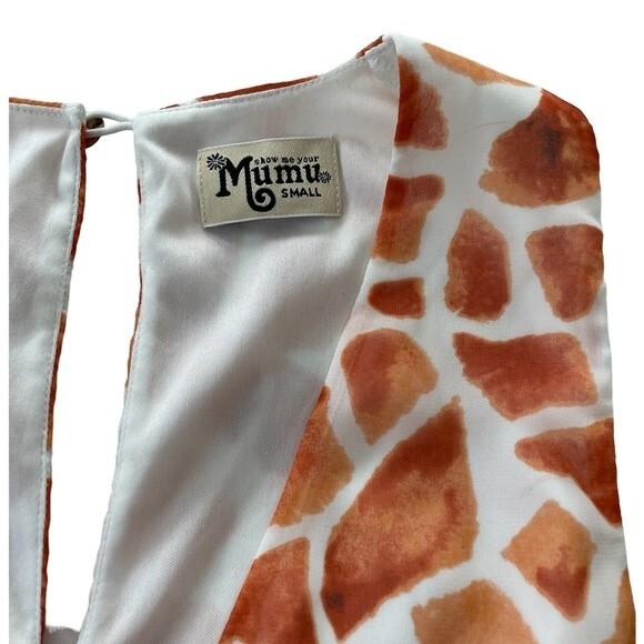 Show Me Your Mumu Riri Romper Giraffe Print Size Small - Picture 3 of 4